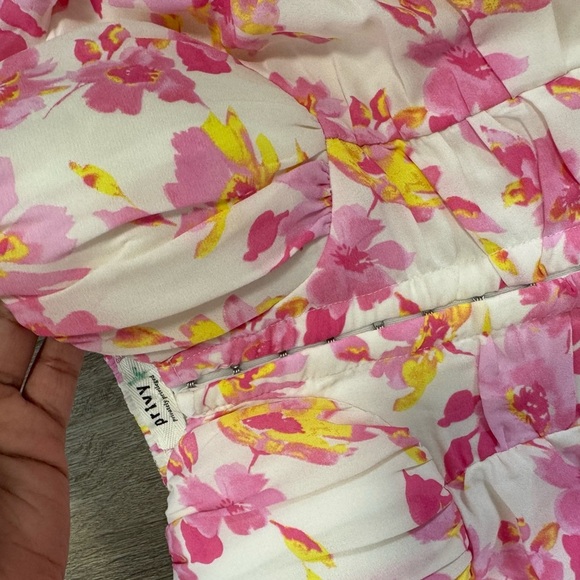 Privy Privately Privilege Floral Mini Dress – New – Size S - Picture 7 of 10